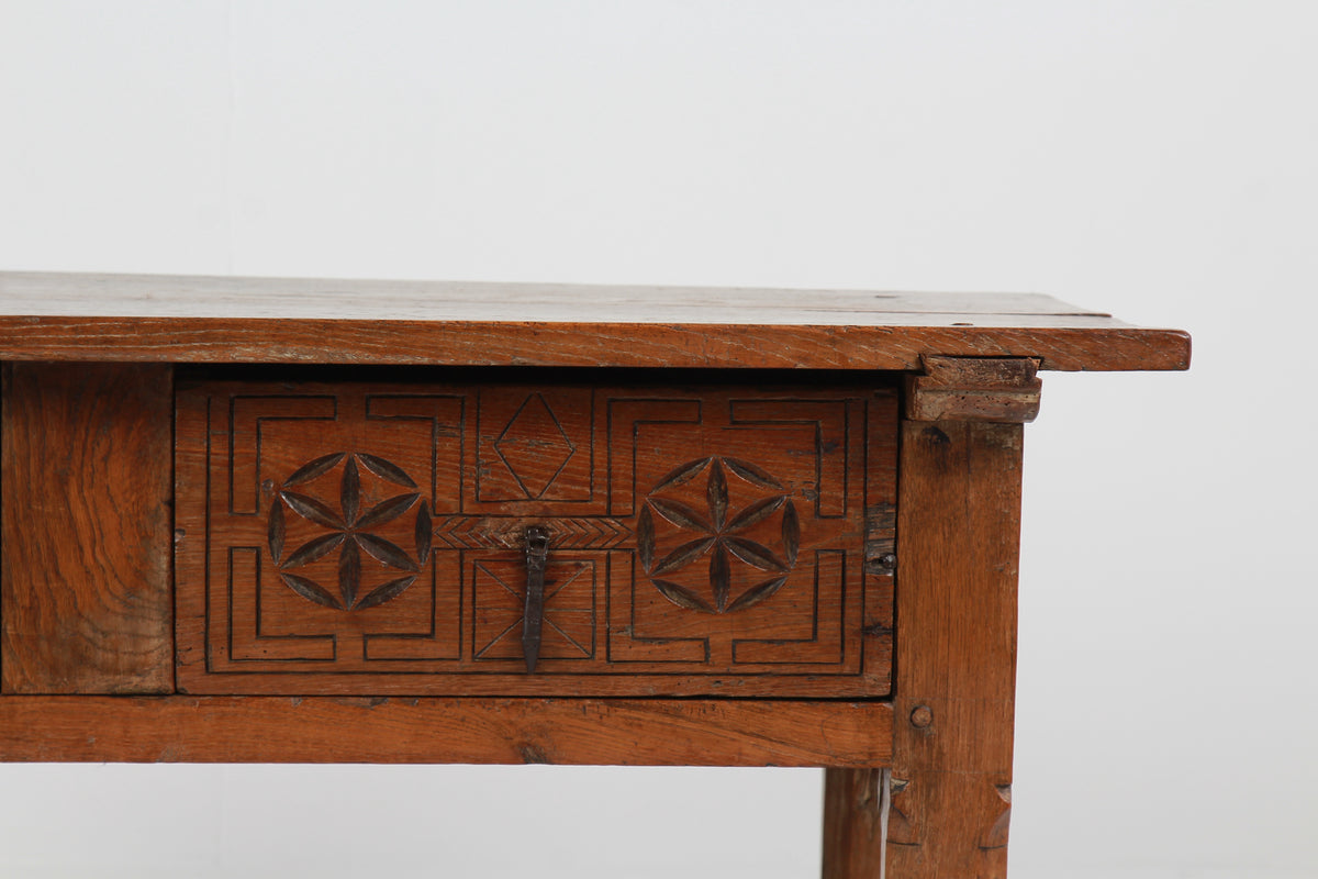Striking 18th Century Spanish Console Table