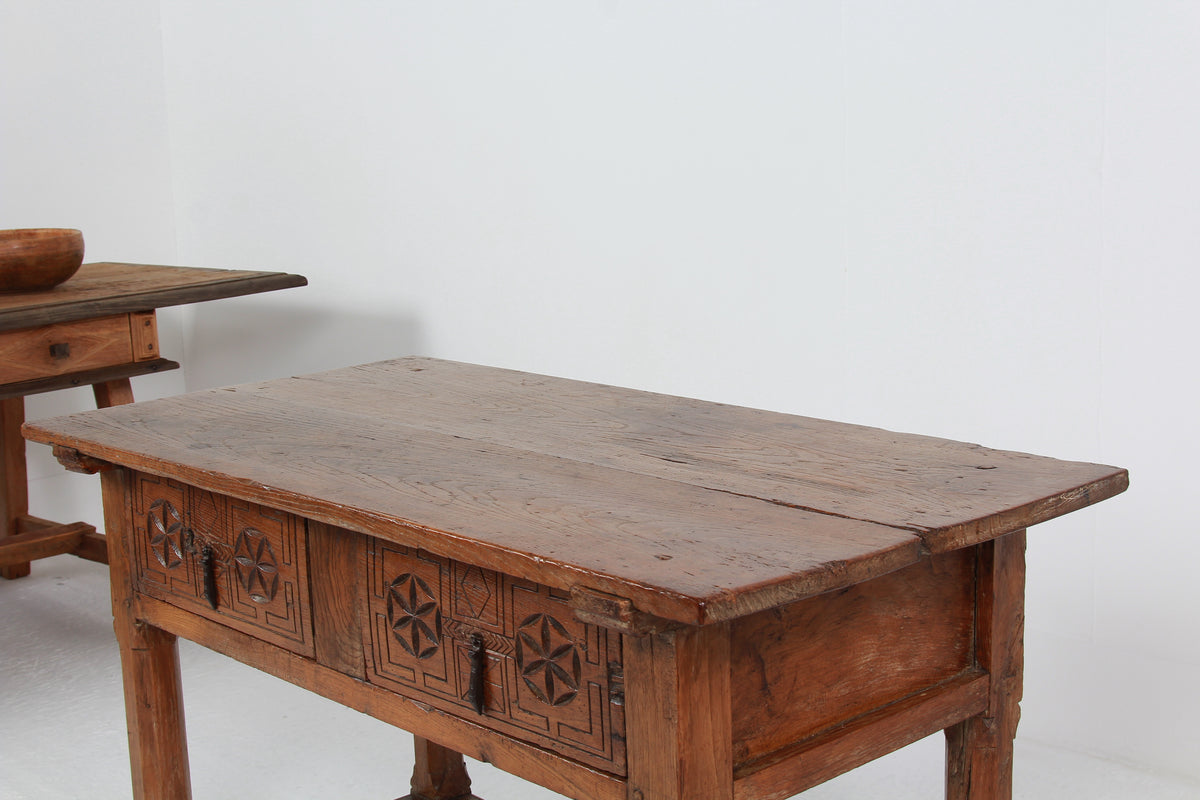 Striking 18th Century Spanish Console Table