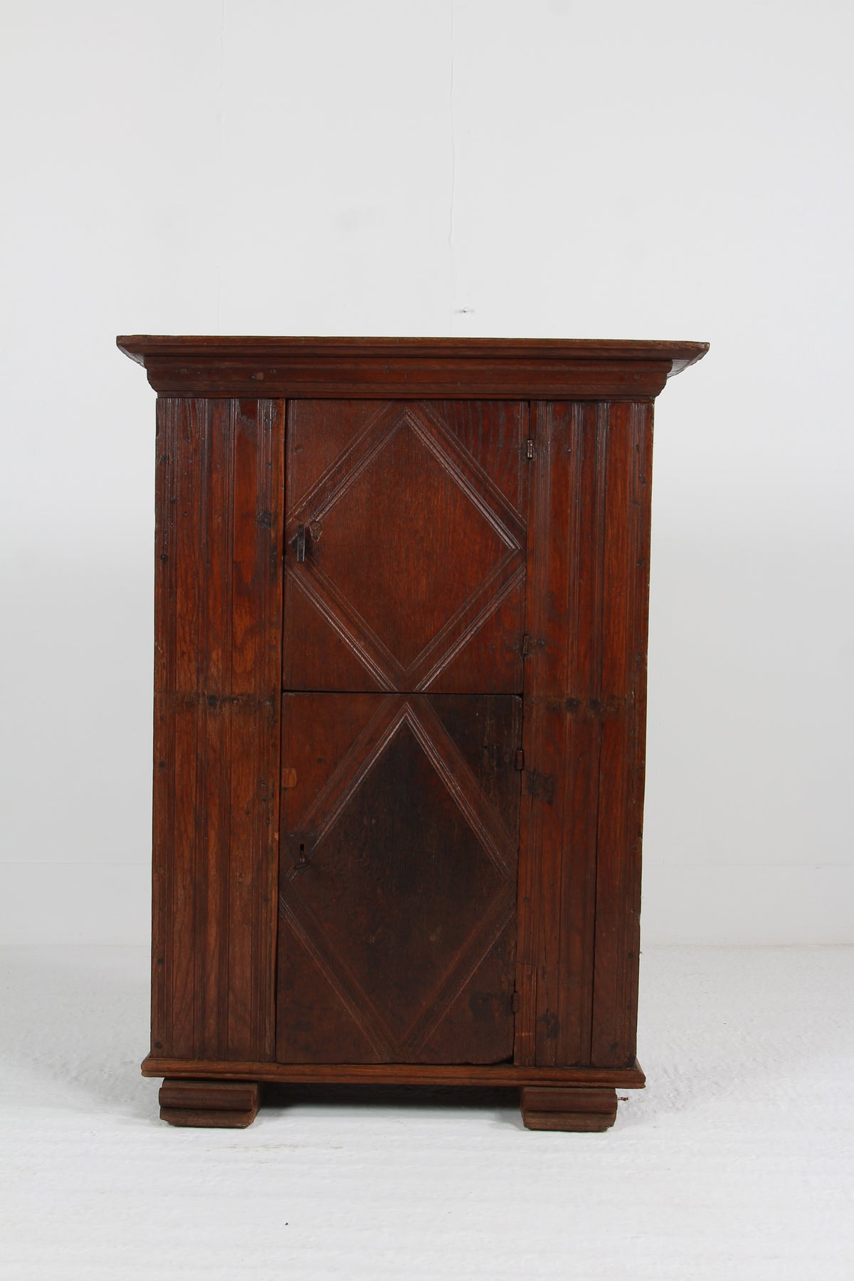A Very Handsome Early 18th Century Oak  Italian Convent Cupboard