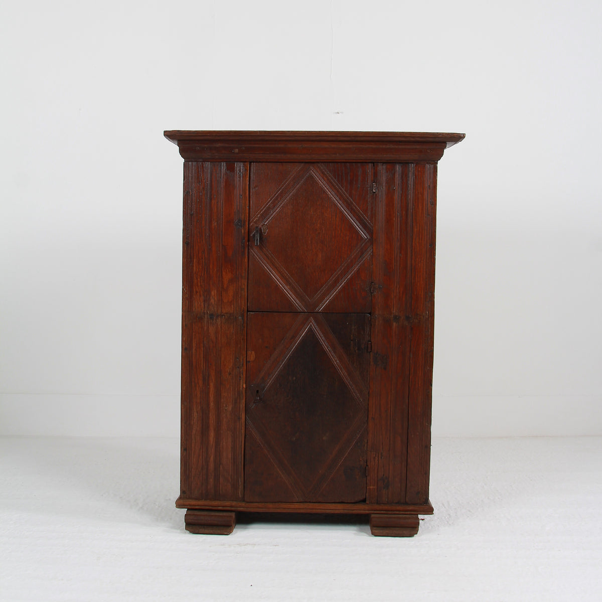 A Very Handsome Early 18th Century Oak  Italian Convent Cupboard