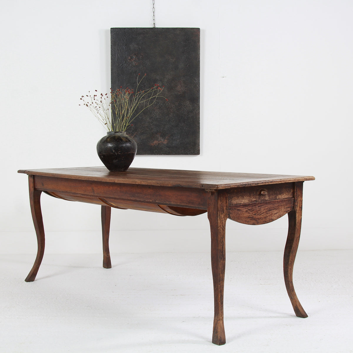 Antique French 19thC Country Farmhouse Dining Table