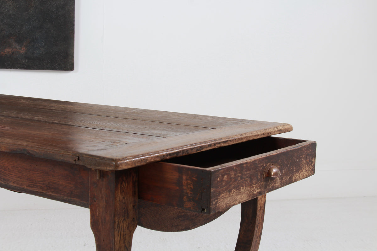 Antique French 19thC Country Farmhouse Dining Table