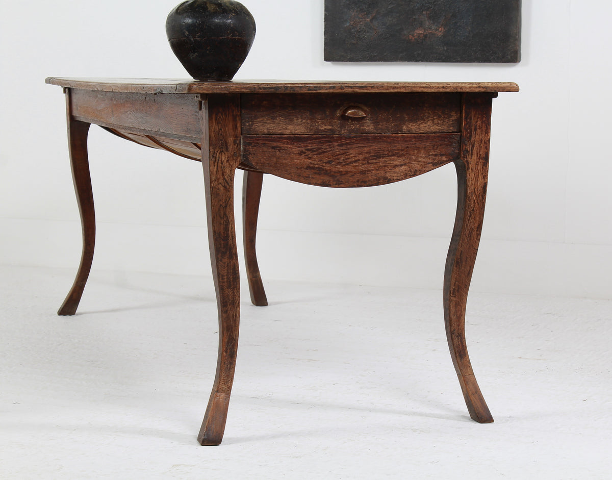 Antique French 19thC Country Farmhouse Dining Table