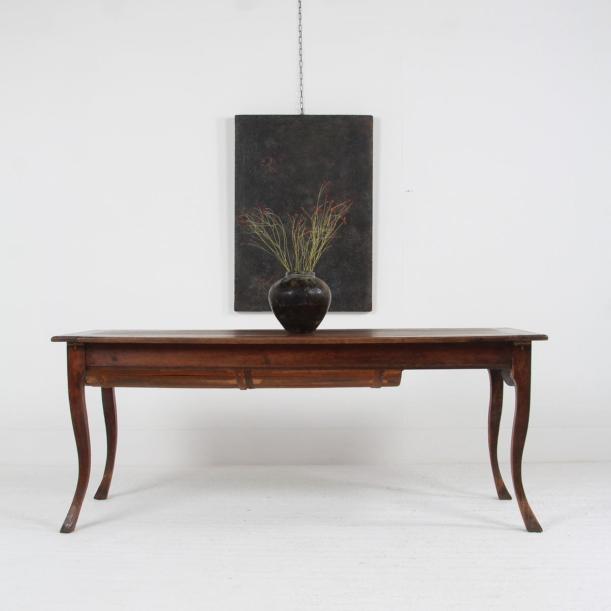 Antique French 19thC Country Farmhouse Dining Table