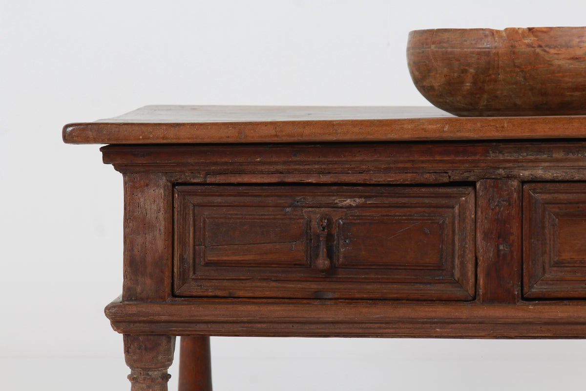Ancient 17th Century Spanish Console/Side Table