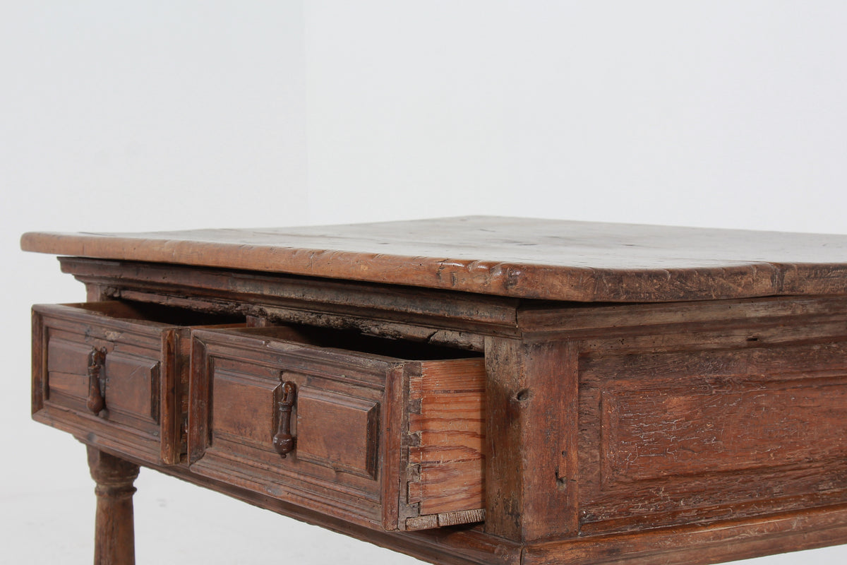 Ancient 17th Century Spanish Console/Side Table