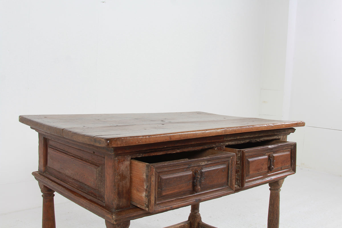 Ancient 17th Century Spanish Console/Side Table