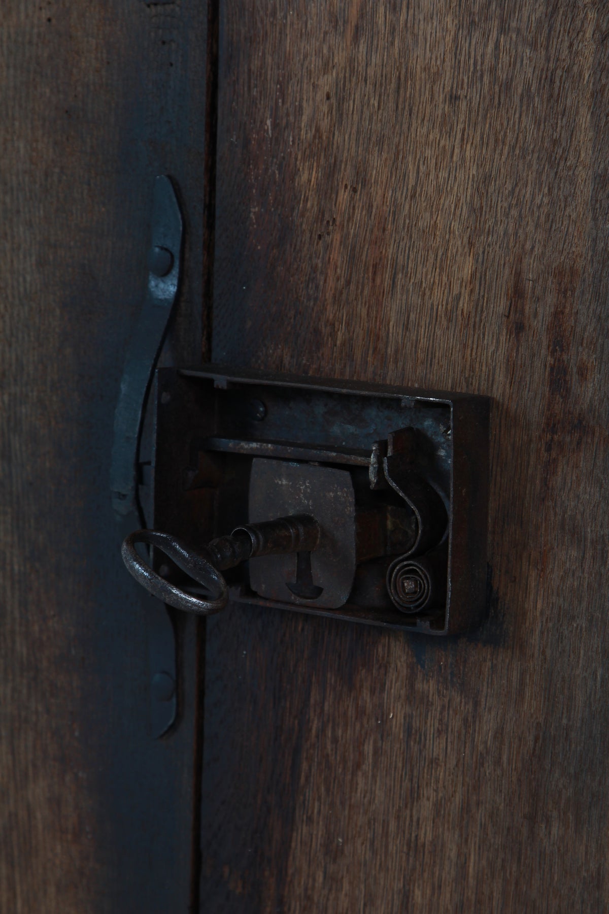 Rustic Vernacular Italian 18thC Oak Cabinet