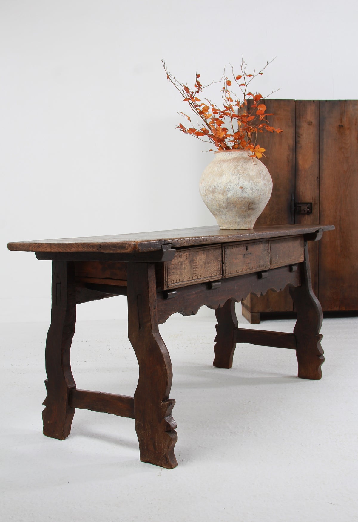 Ancient 18th Century Spanish Console Table