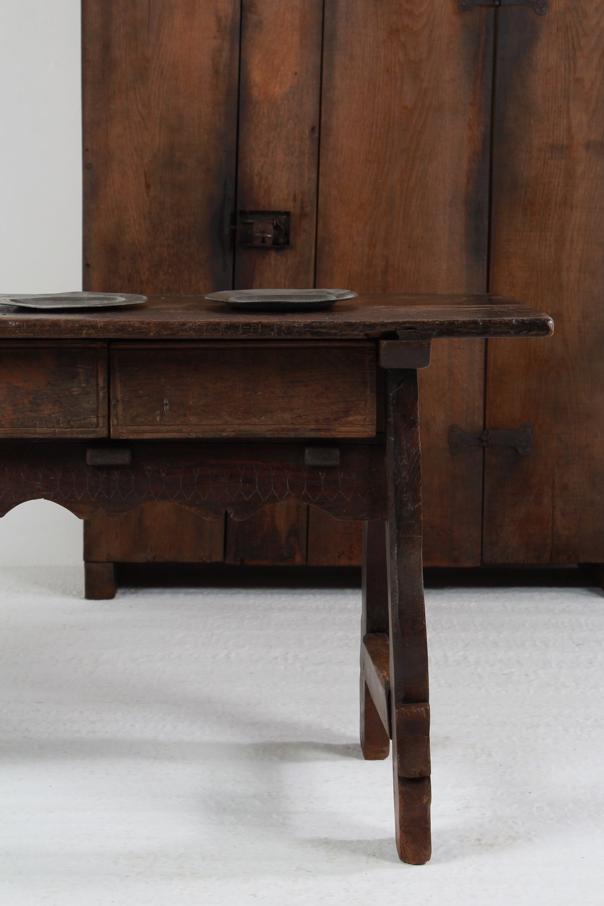 Ancient 18th Century Spanish Console Table