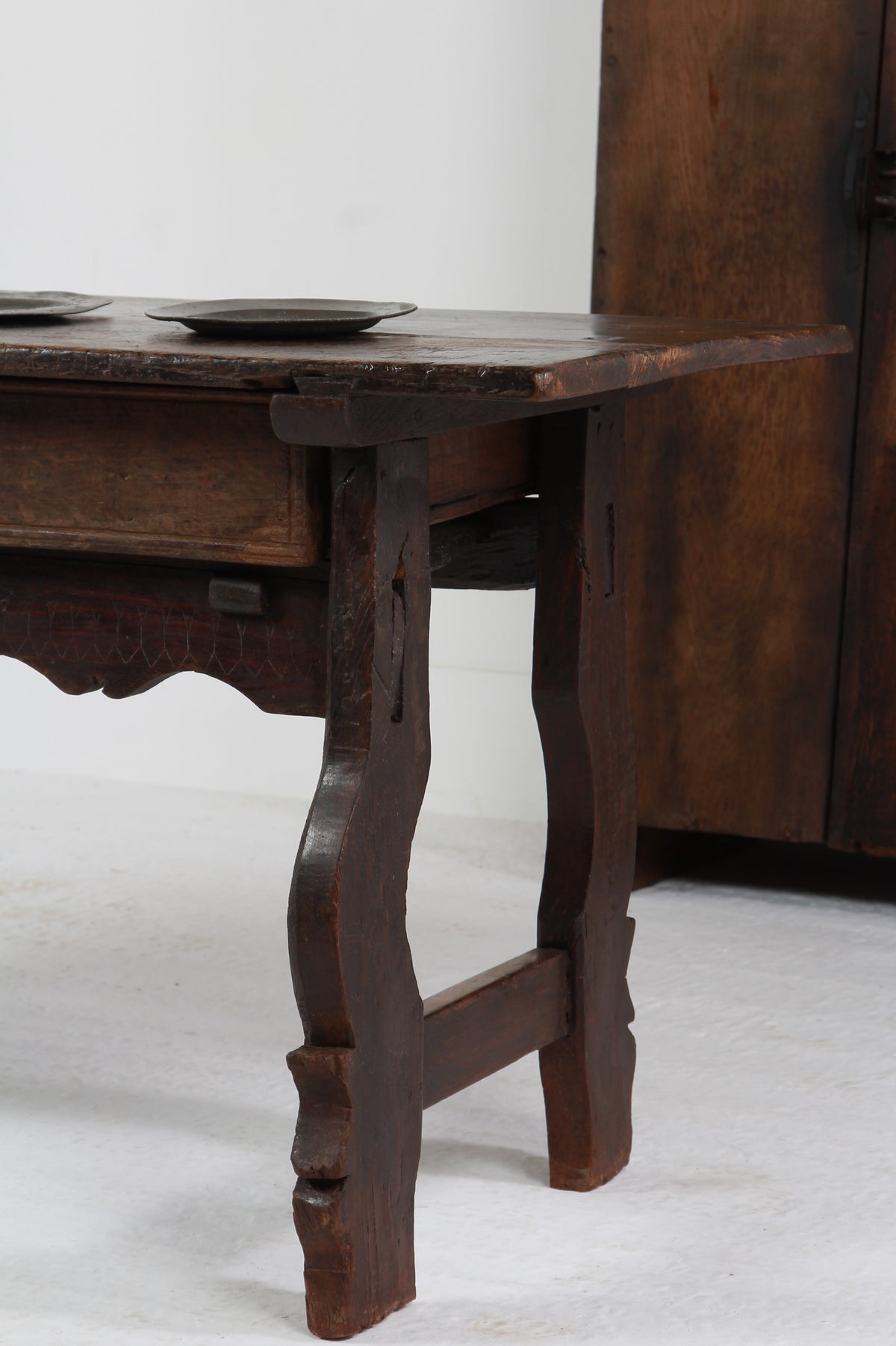 Ancient 18th Century Spanish Console Table