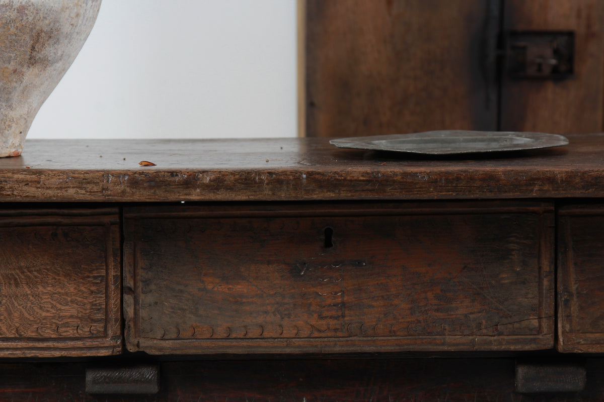 Ancient 18th Century Spanish Console Table