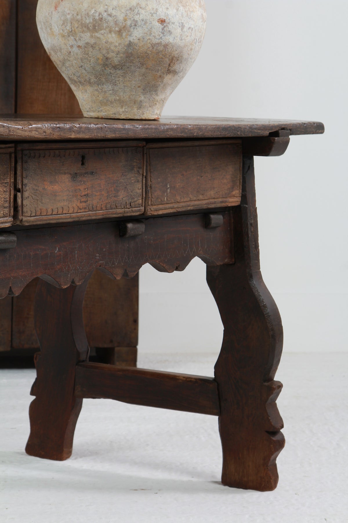 Ancient 18th Century Spanish Console Table