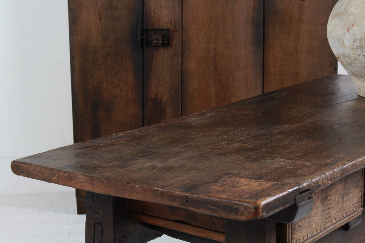 Ancient 18th Century Spanish Console Table