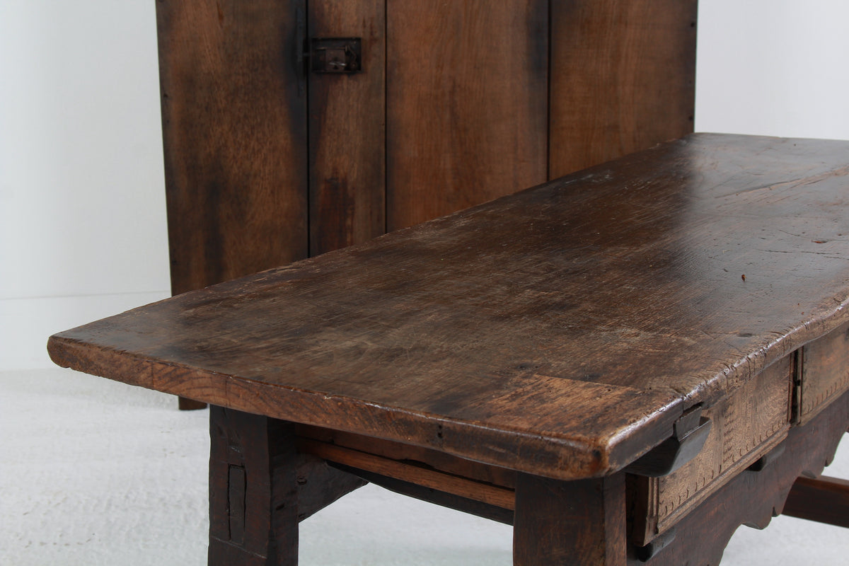 Ancient 18th Century Spanish Console Table