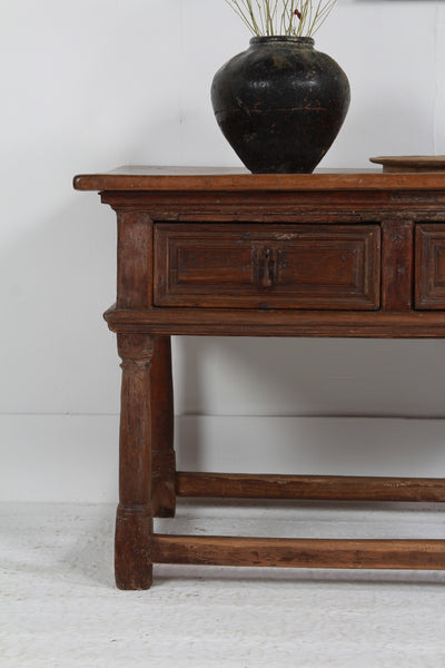Ancient 17th Century Spanish Console/Side Table – Anton & K
