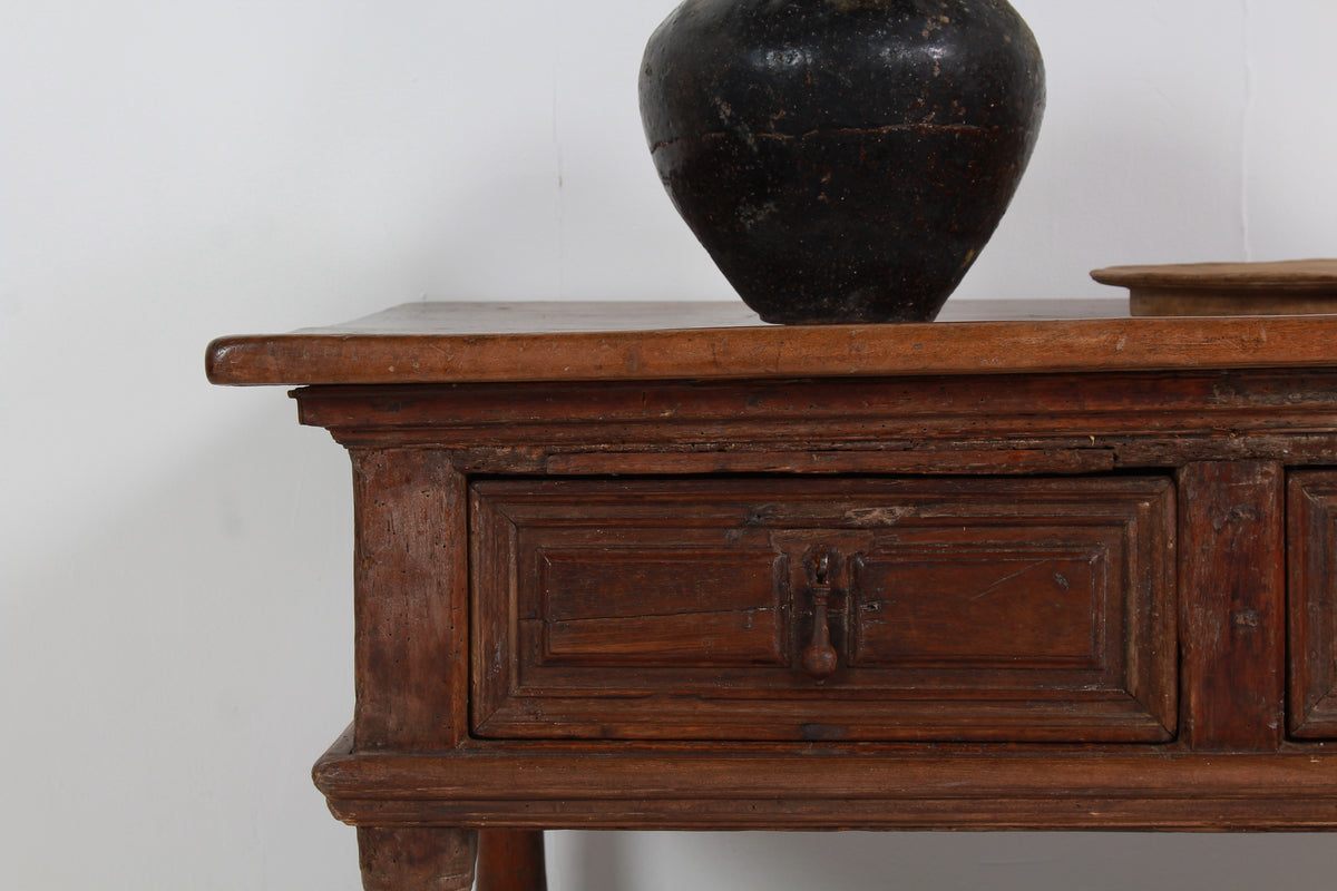 Ancient 17th Century Spanish Console/Side Table
