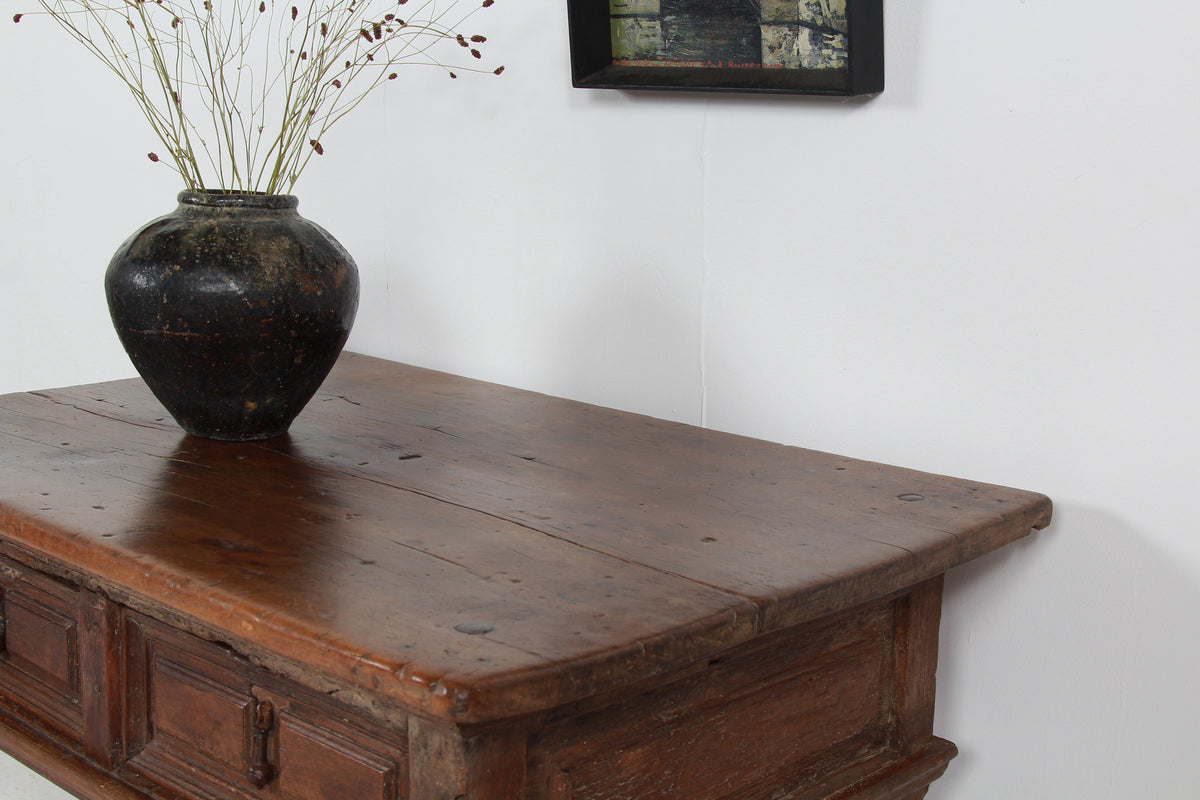 Ancient 17th Century Spanish Console/Side Table