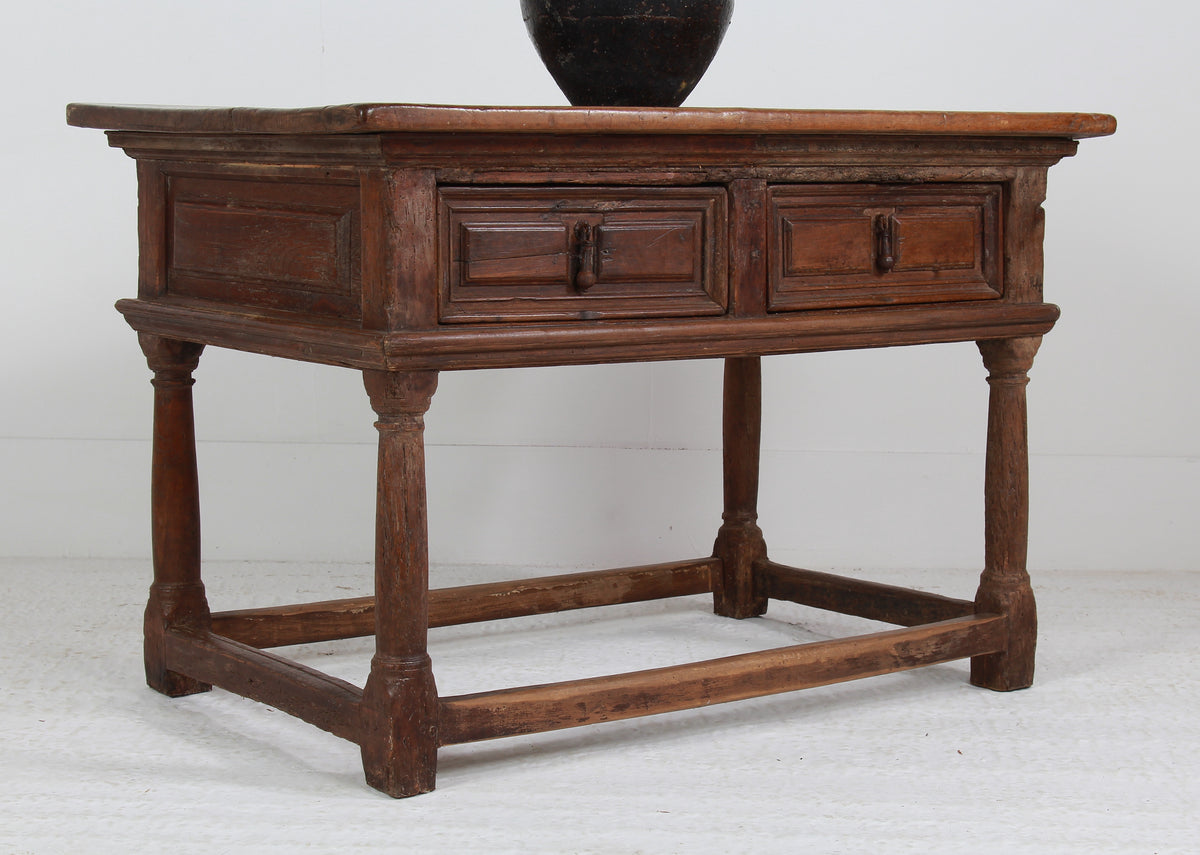 Ancient 17th Century Spanish Console/Side Table