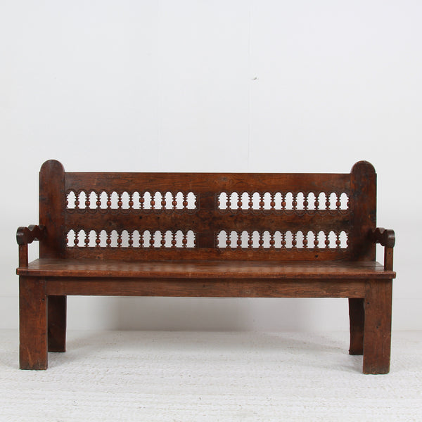 A Sublime Early 18thC Oak Brittany Bench – Anton & K