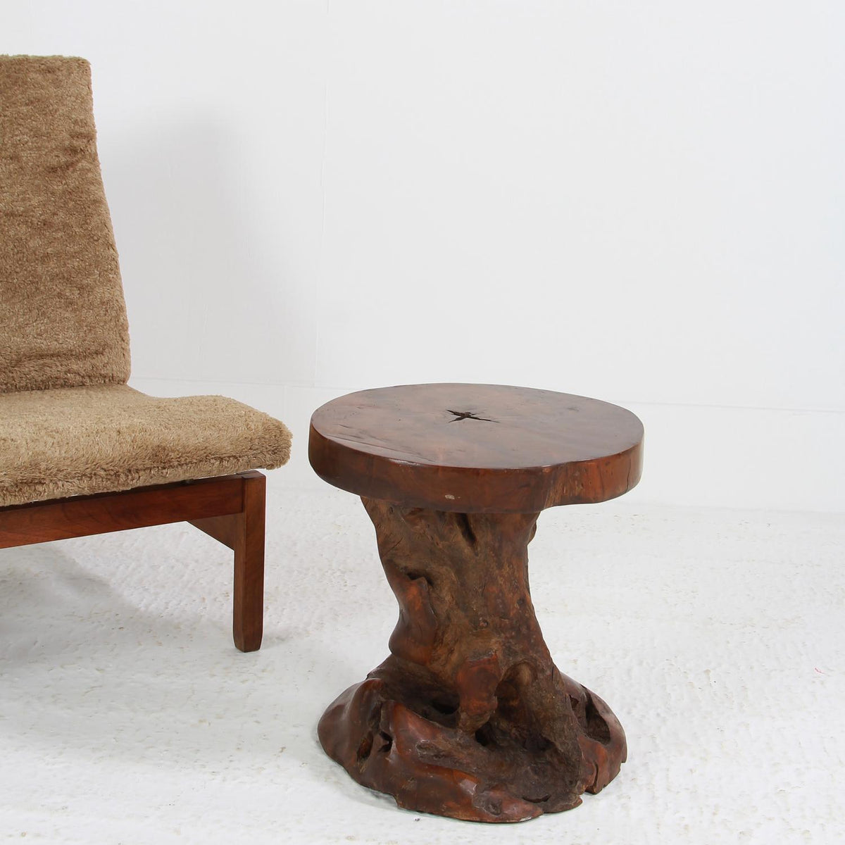 Primitive Tree Root Side/Occasional  Table