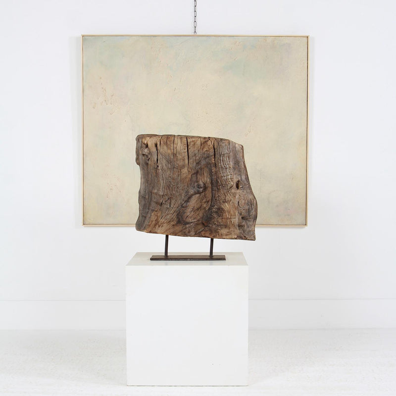 Striking Architectural Wabi Wabi Fragment on Custom Display Stand