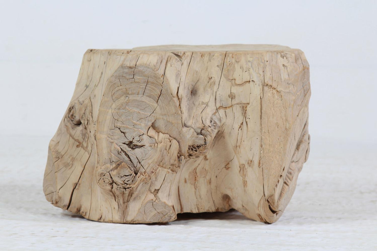NATURAL & ORGANIC GNARLY BLEACHED  ELM ROOT COFFEE/SIDE TABLE