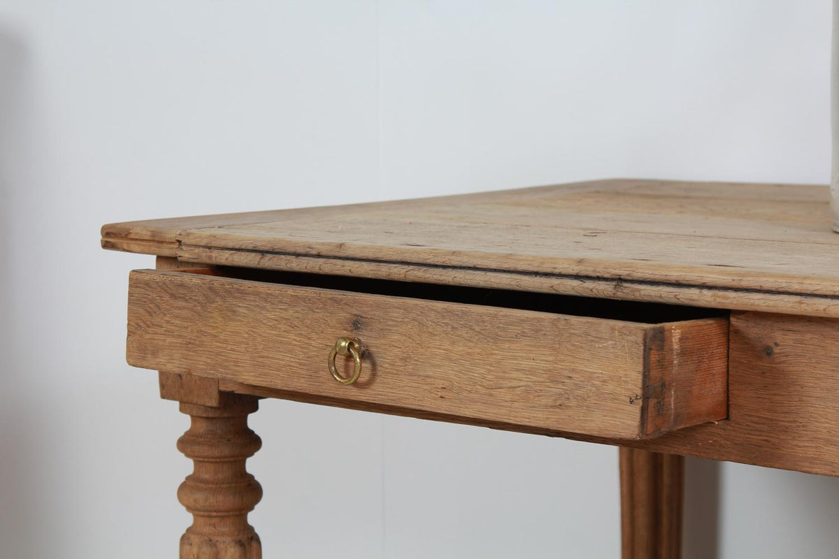 French 19th Century Oak Draper/Console Table