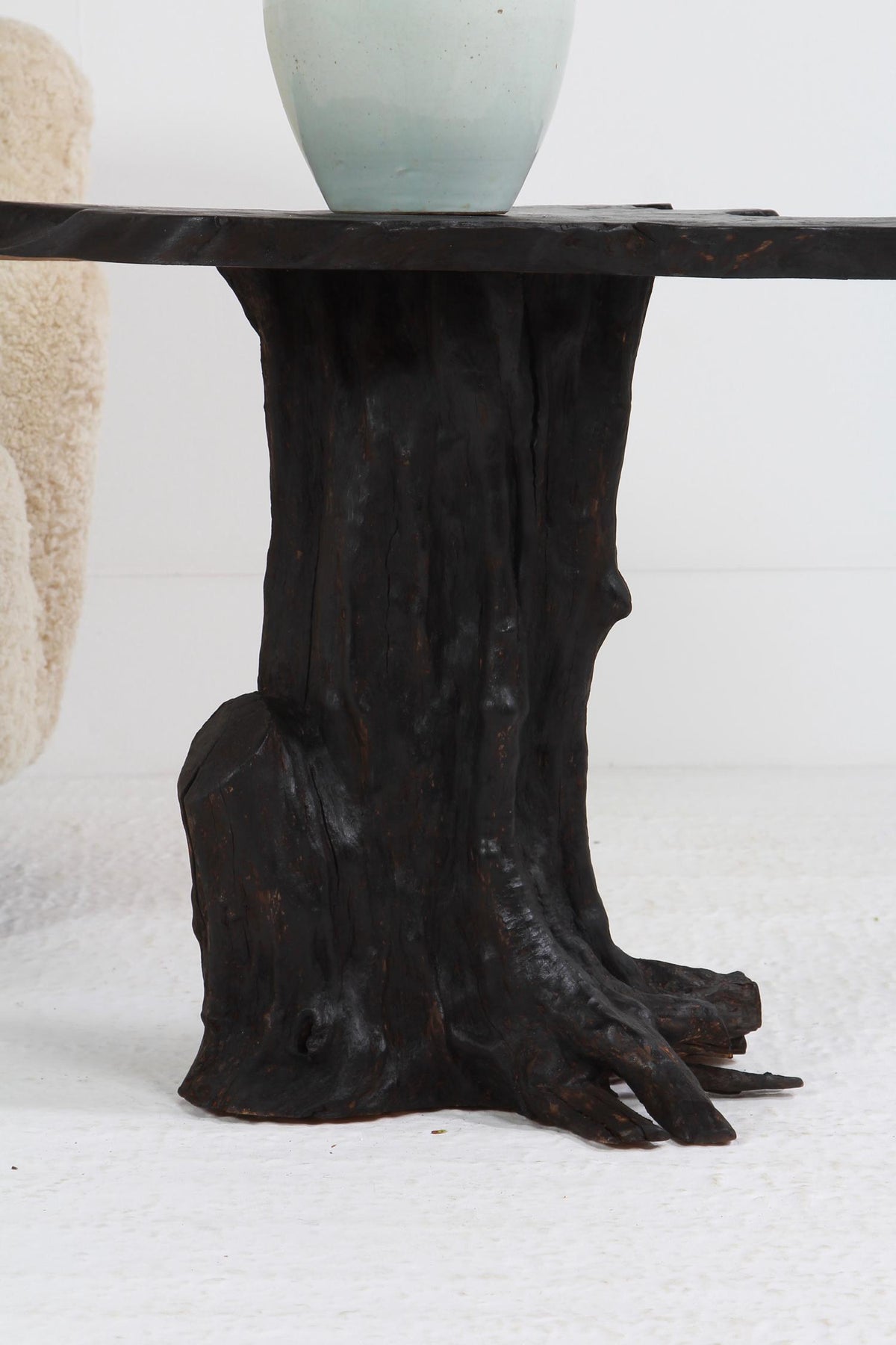Natural Form Japanese Inspired Tree Root Table