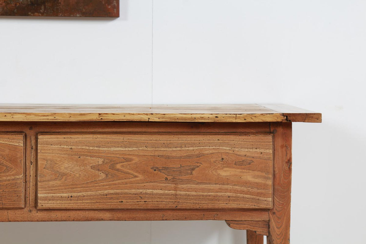 Early 19th Century Elm French Server/Refectory Table