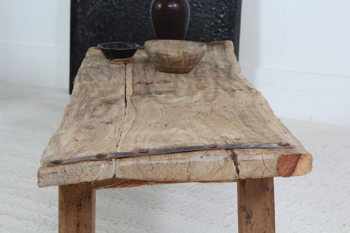 Old Weathered & Gnarly African Dogon Door Coffee Table
