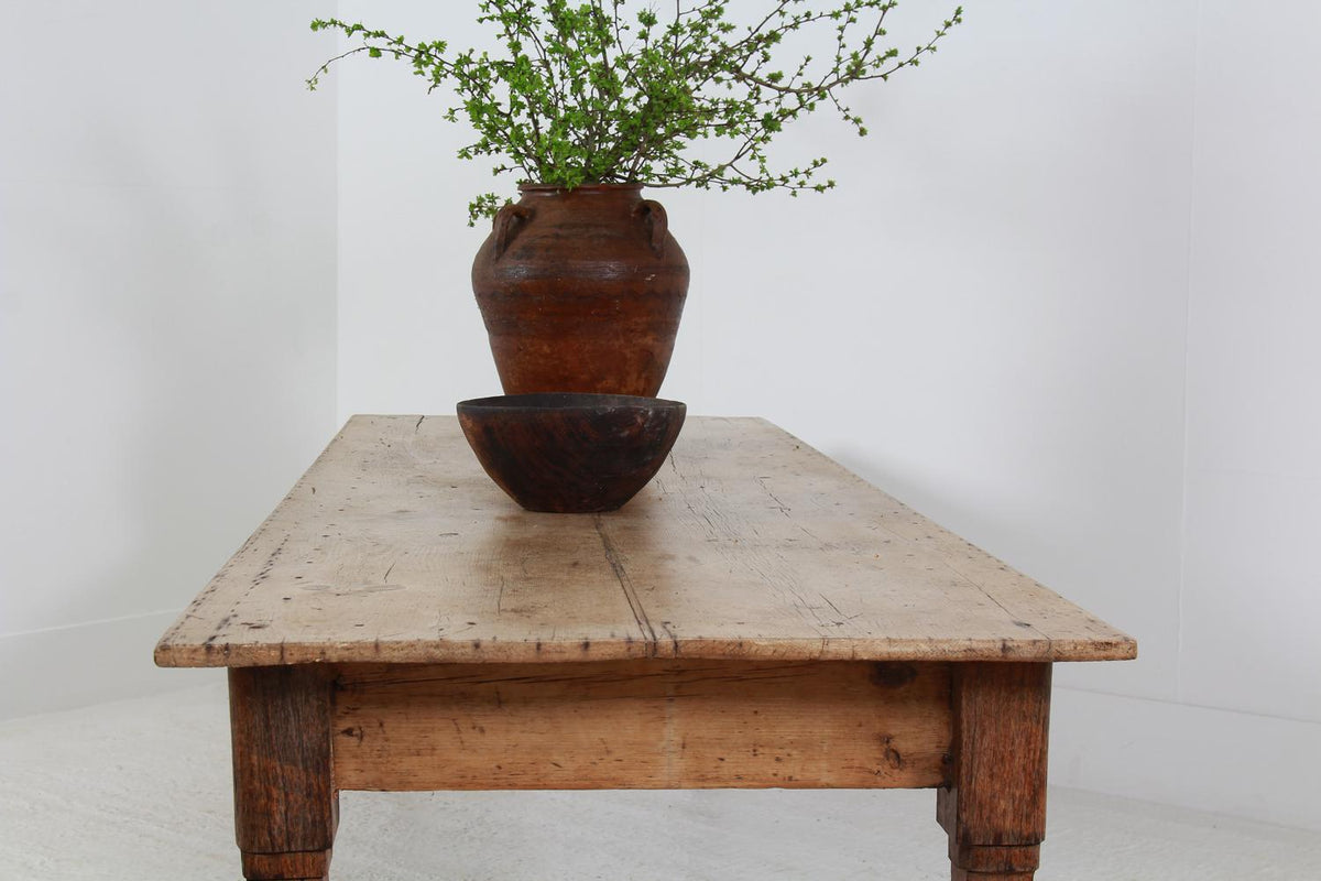 Massive French 19thC Country Provincial Farmhouse Table
