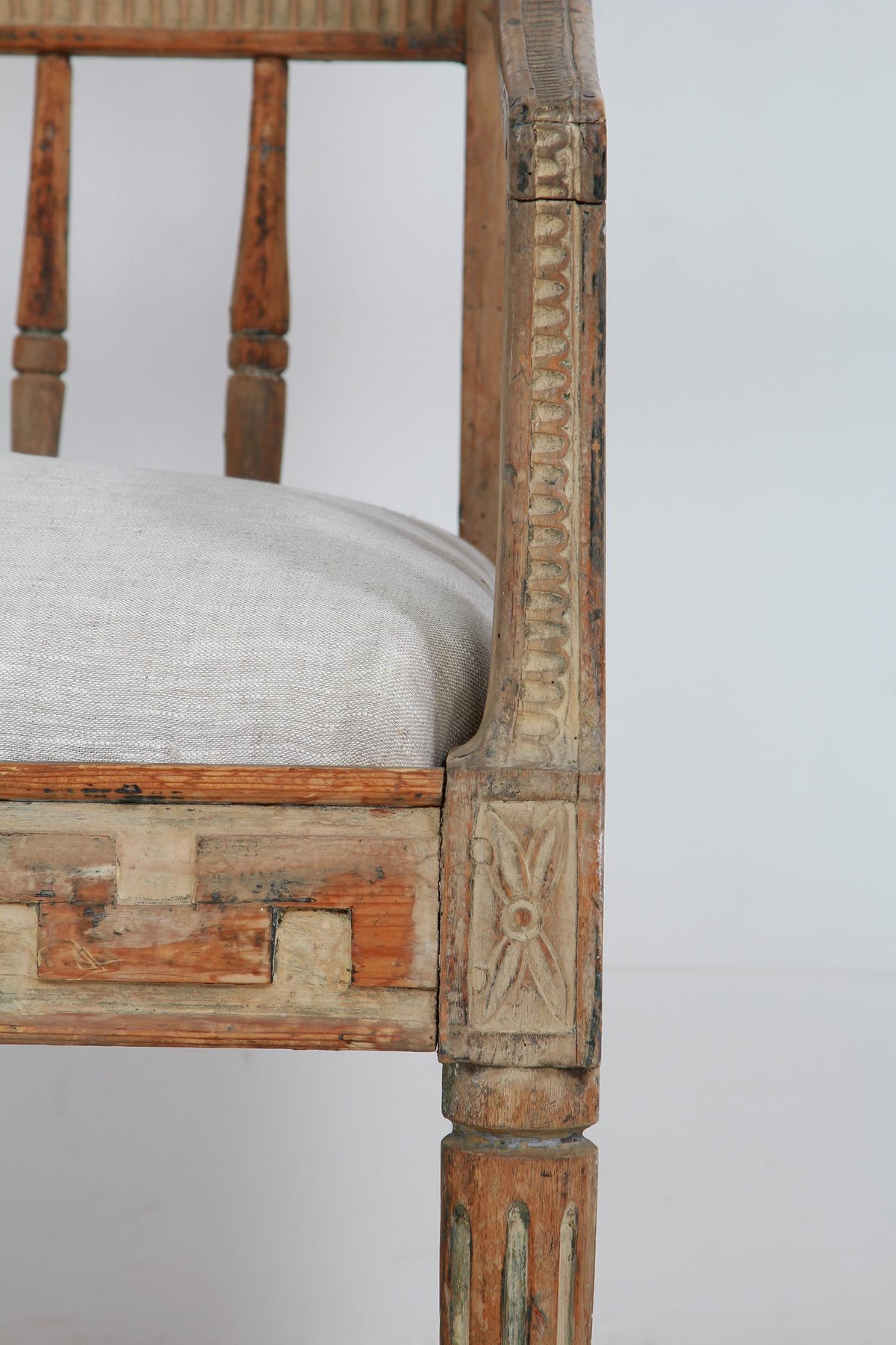Classical Period Swedish 18thC  Gustavian Sofa