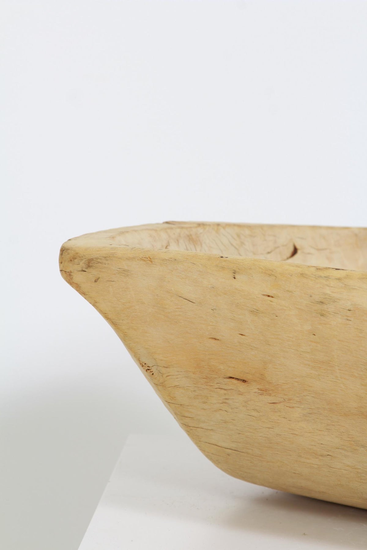 Huge Hand-Carved Rustic Swedish  Wooden Bowl /Trough