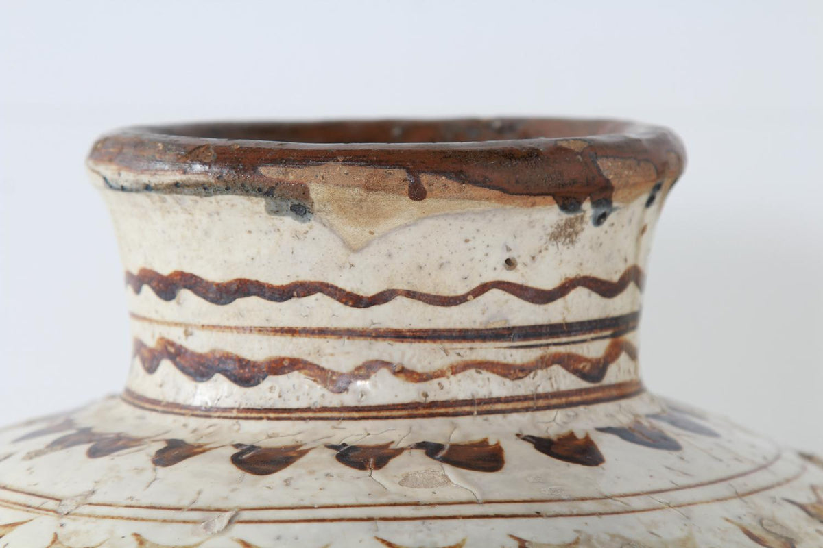 Chinese Cizhou Decorated Stoneware Wine Jars
