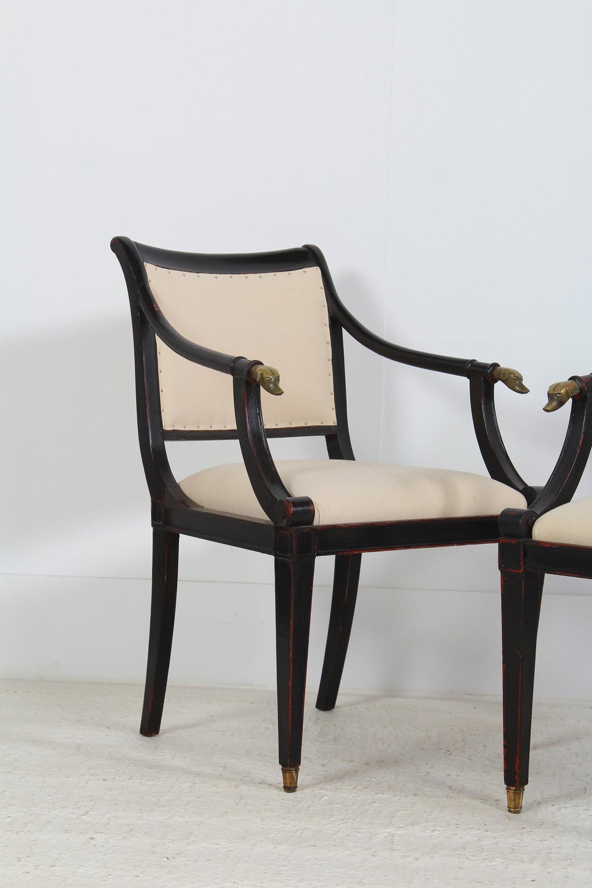Fabulous Pair of Maison Jansen Style Empire Armchairs
