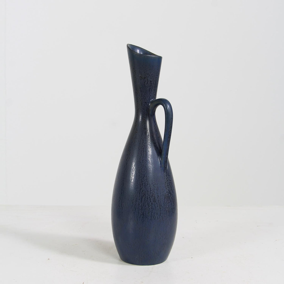 Fabulous Dark Blue 1950s Vase Designed by Carl-Harry Stålhane