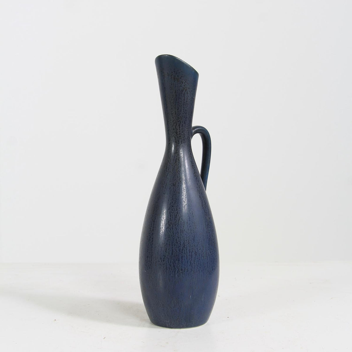 Fabulous Dark Blue 1950s Vase Designed by Carl-Harry Stålhane