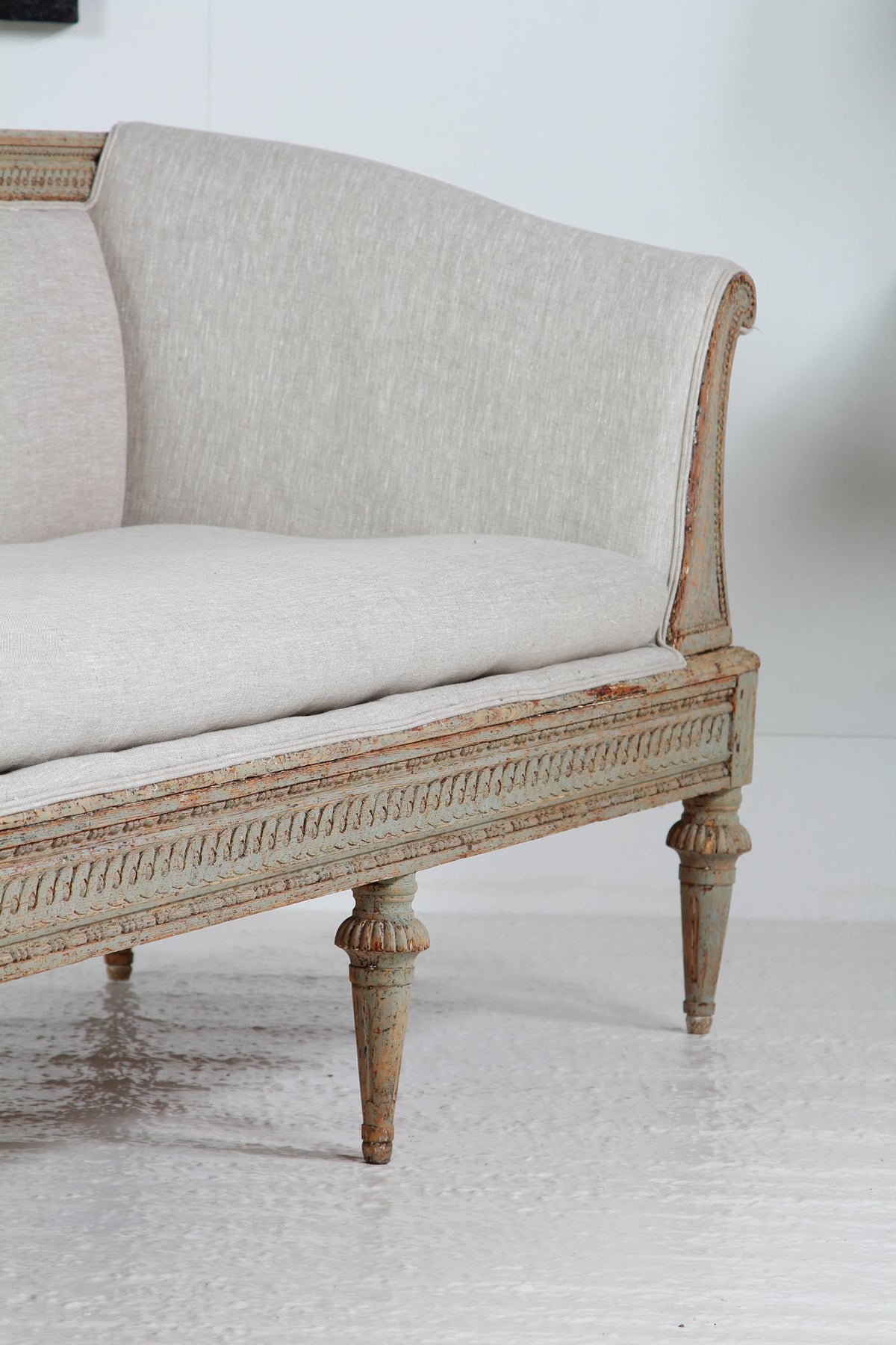 A Magnificent  Carved  Swedish 18thC Period Gustavain Sofa