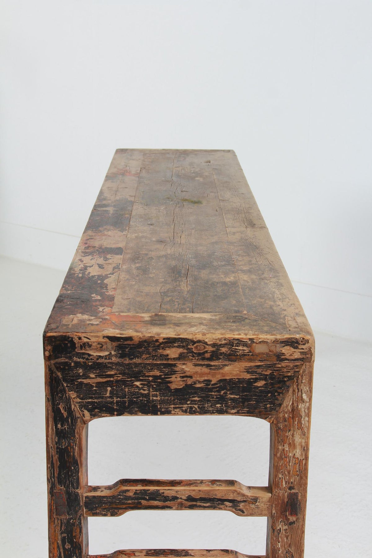 Ancient  Wabi Sabi Chinese  Elmwood Console Table