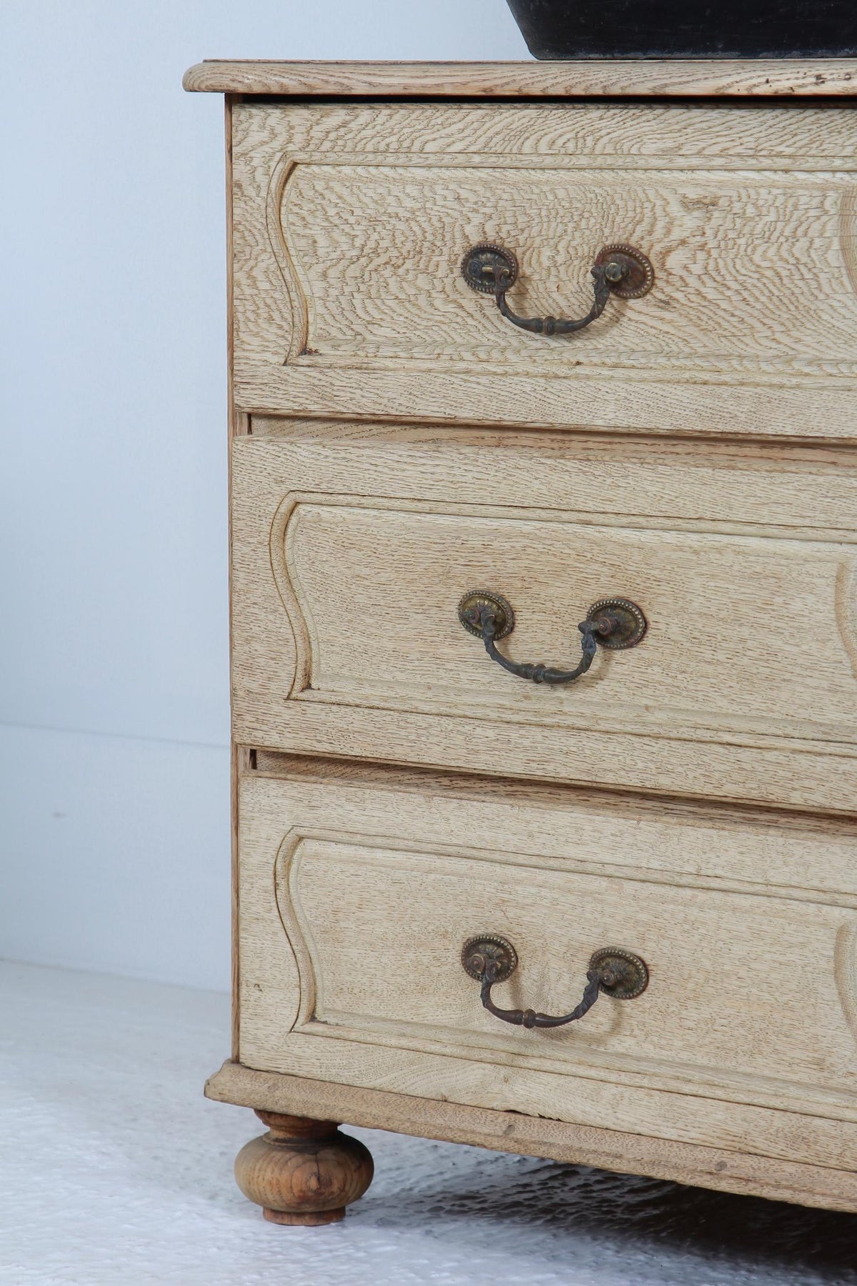 Stunning  French 19th Century Bleached Oak Chest of Drawers
