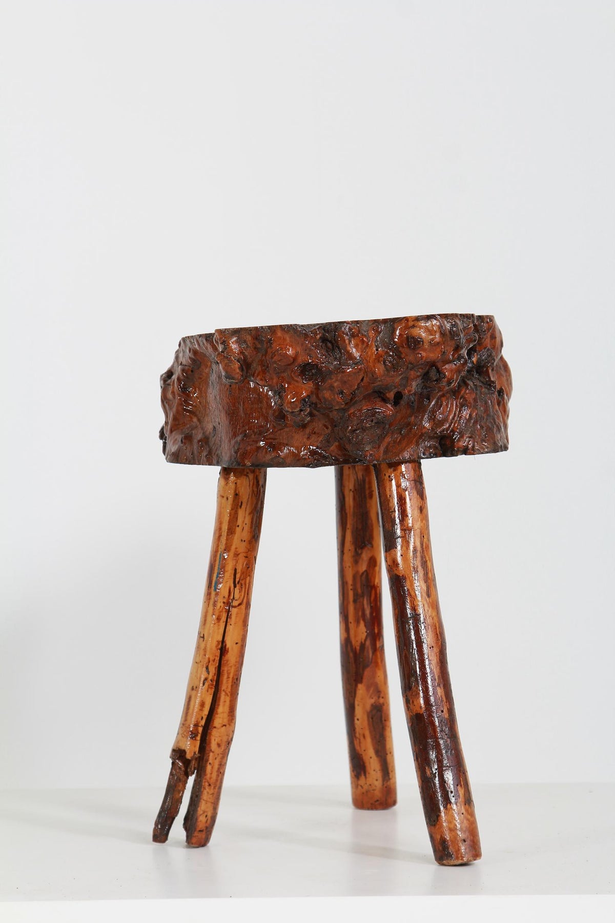 Charming Gnarly Petrified Wood Coffee/Side Table