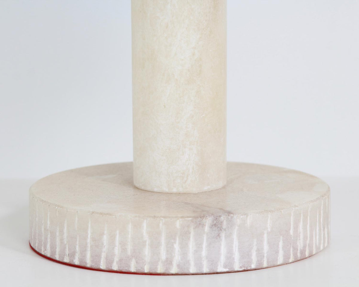 Unique Italian Marble Mid Century Table Lamp