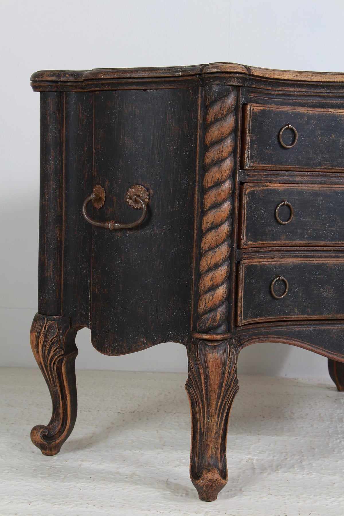 Huge  Sculptural Period Danish 18thC Rococo Commode