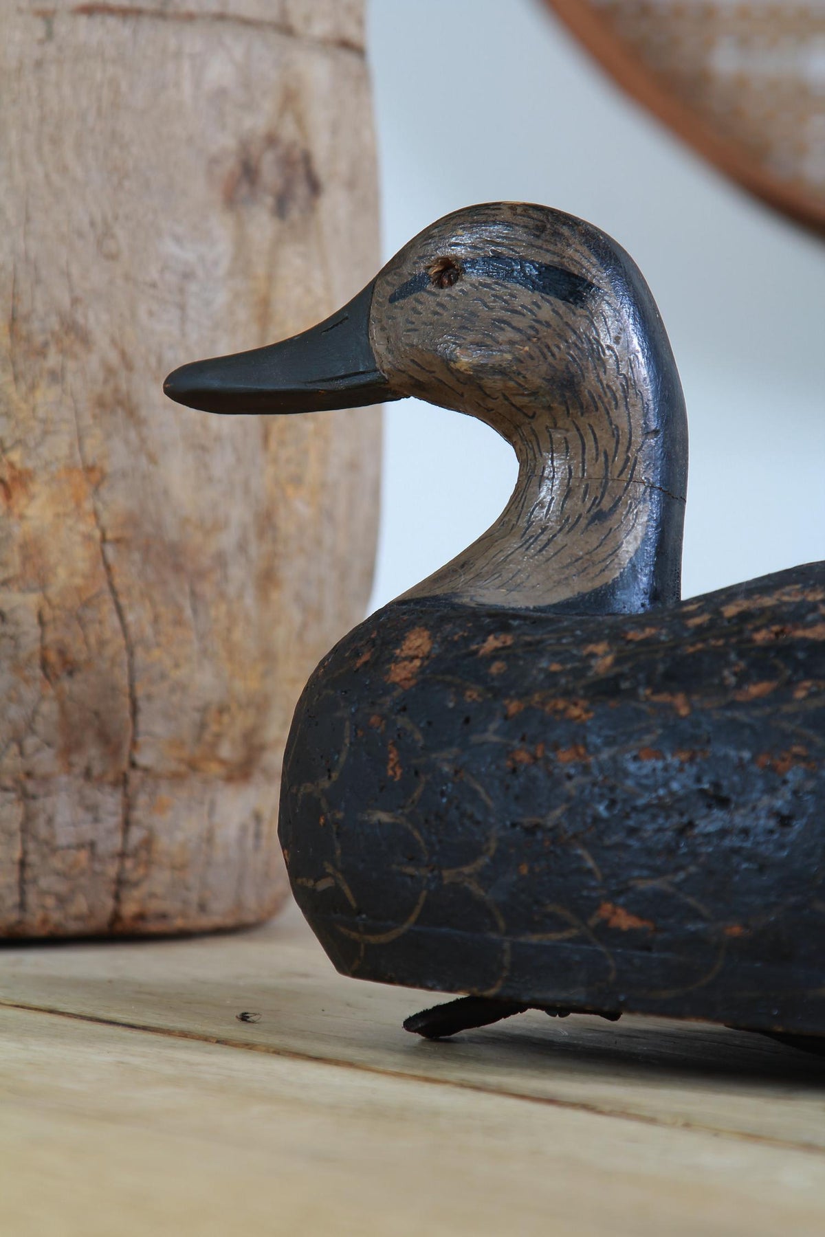 English 19th Century Antique Decoy Duck
