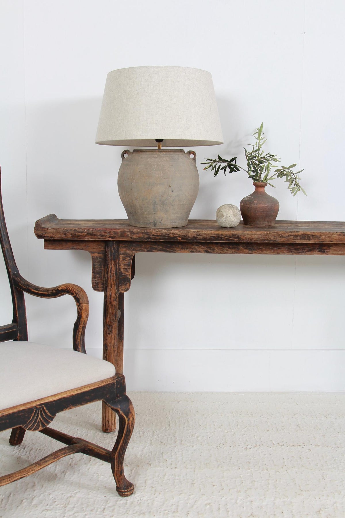 Antique Chinese 19thC Wabi-Sabi Console Table