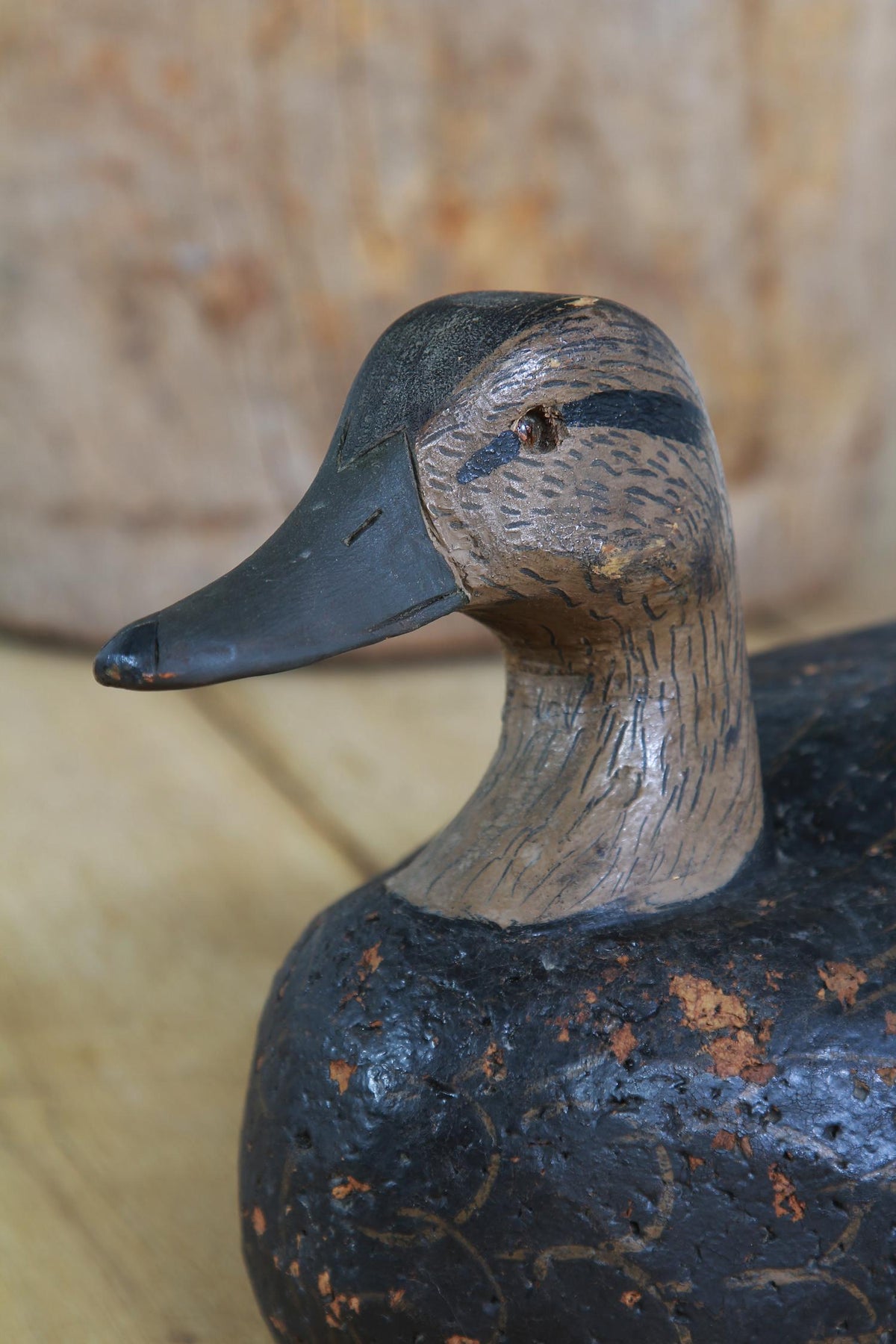 English 19th Century Antique Decoy Duck