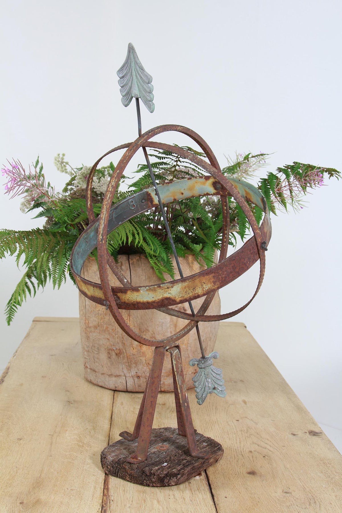 Decorative Armillary Sundial Globe