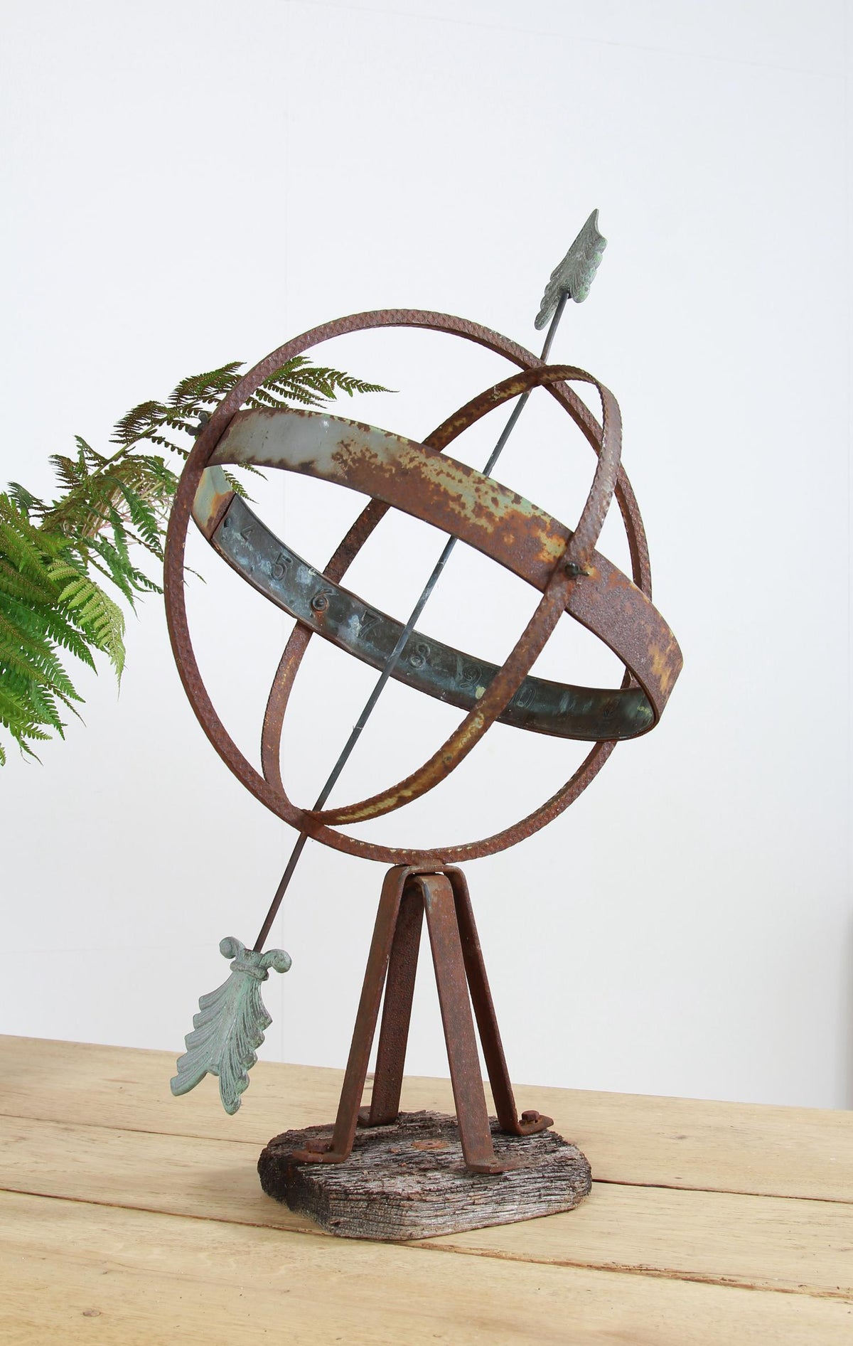 Decorative Armillary Sundial Globe