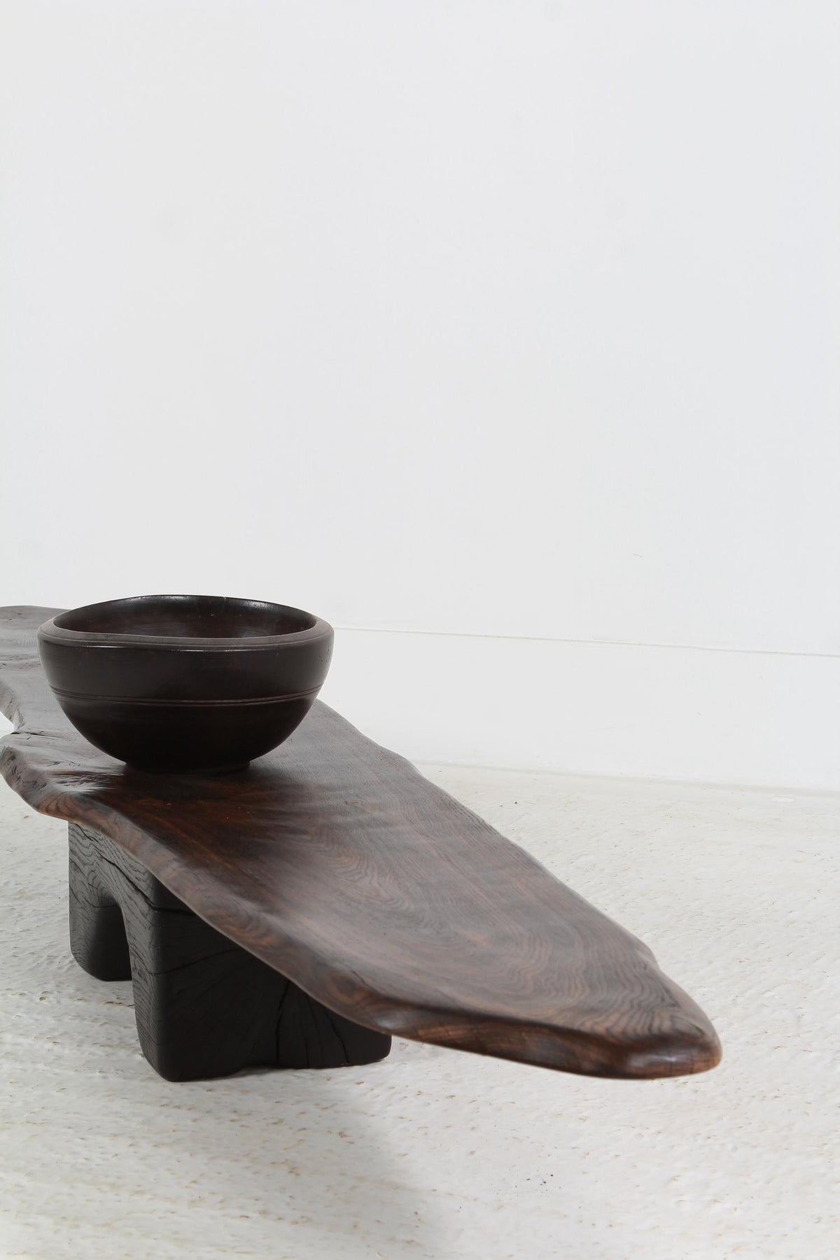 Beautifully SCULPTURAL Contemporary  Oak Japanese-inspired coffee table.Please Enquire